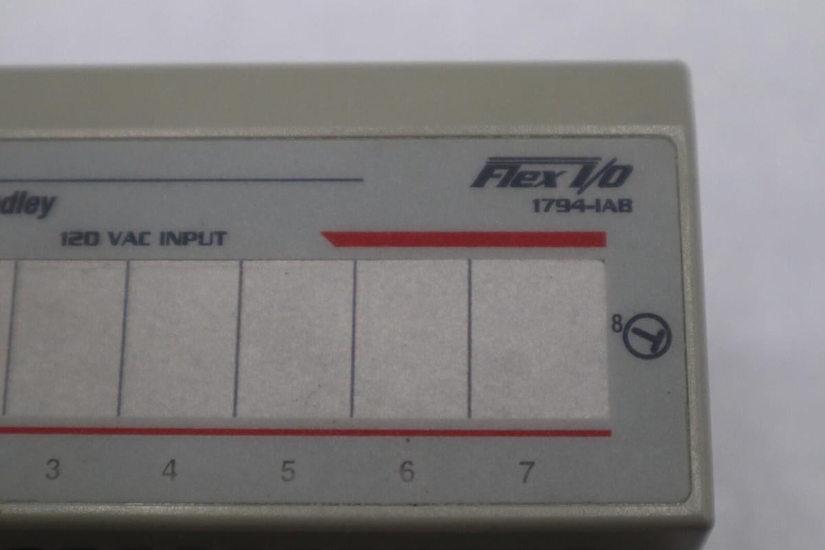 Used Allen Bradley 1794-IA8 1794-1A8 1794-IAB 1794-TBN Flex I/O Input Module #2424A