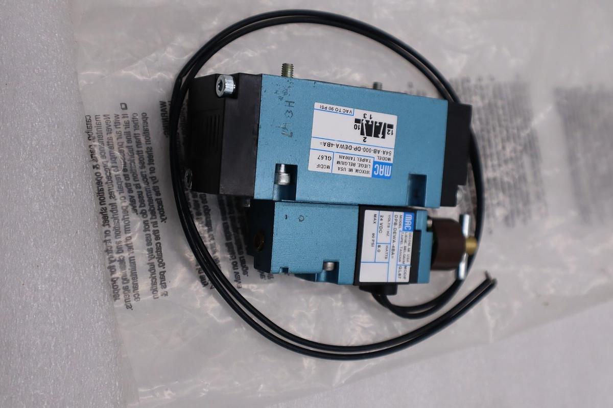 NEW MAC 54A-AB-000-DP-DEWA-4BA SOLENOID VALVE STOCK H1467