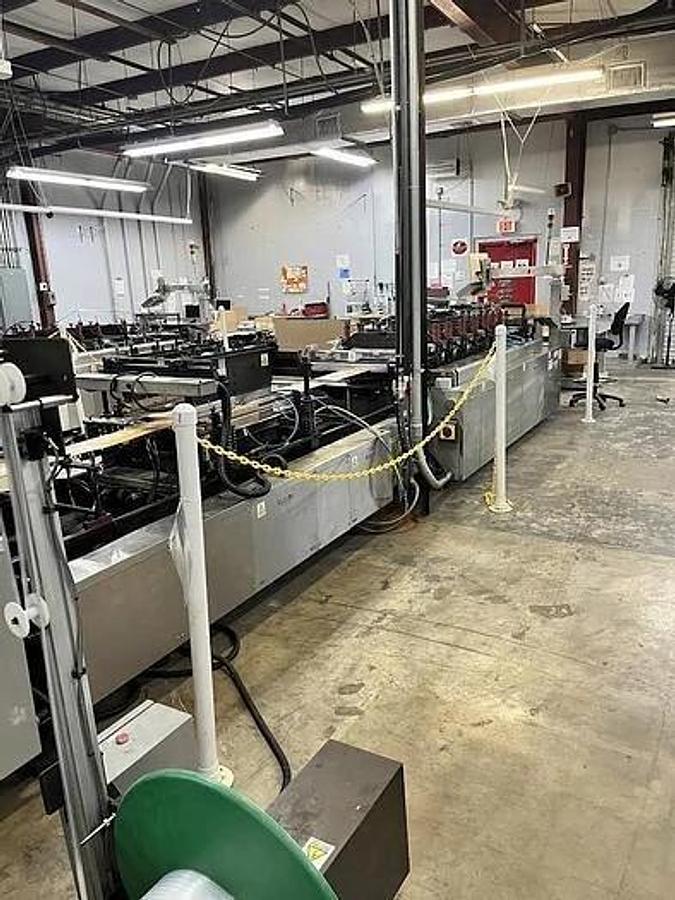 Used 48" WIDE (1200MM) MAMATA VEGA 610 POUCH MACHINE MANUFACTURED 2007