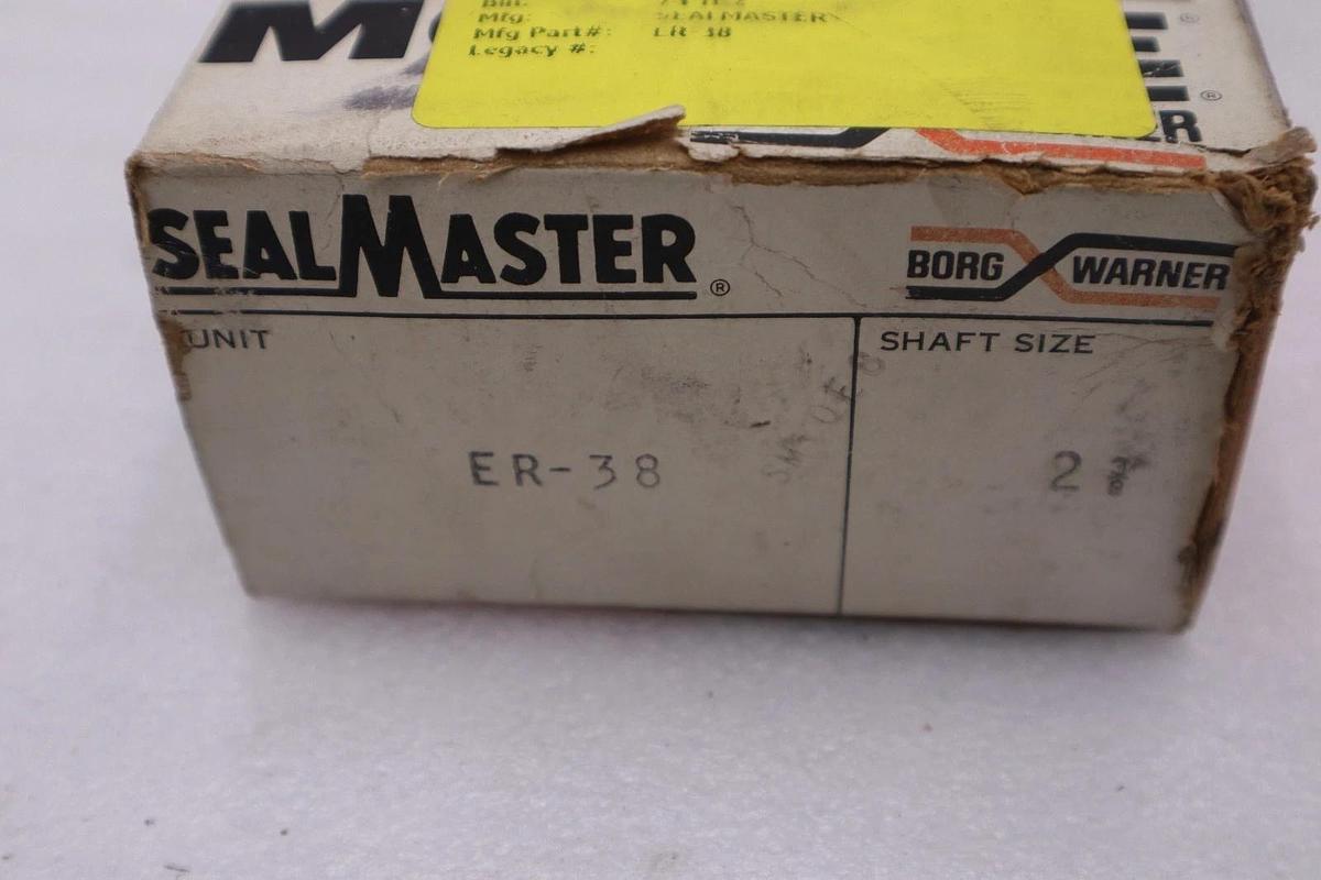 Used New Sealmaster ER 38 Insert Bearing STOCK CC109