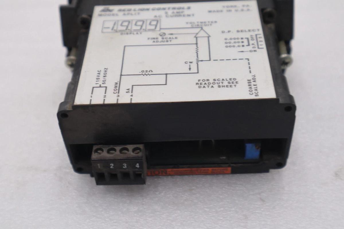 Used Red Lion Controls APLIT405 Current Meter STOCK L-556-C