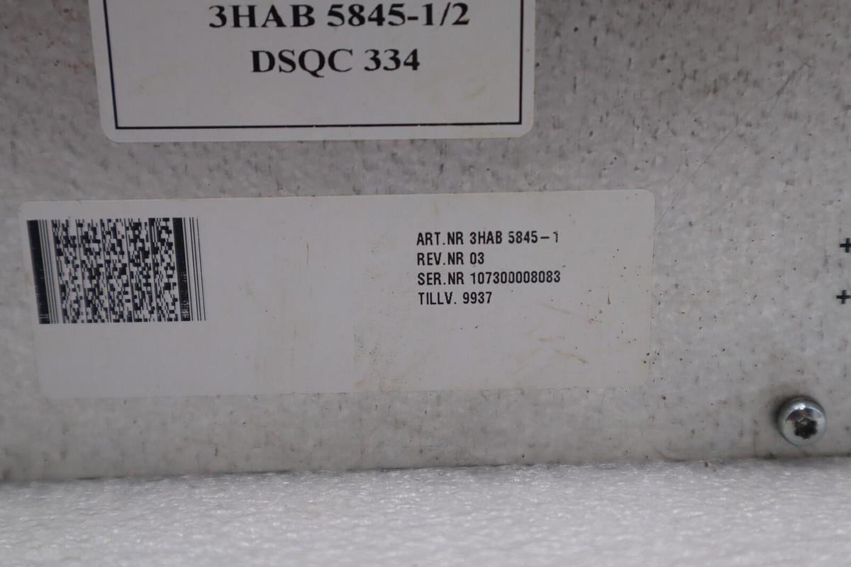 Used Efore ABB SR92A060 Power Supply Module 3HAB 5845-1/2 STOCK 3192