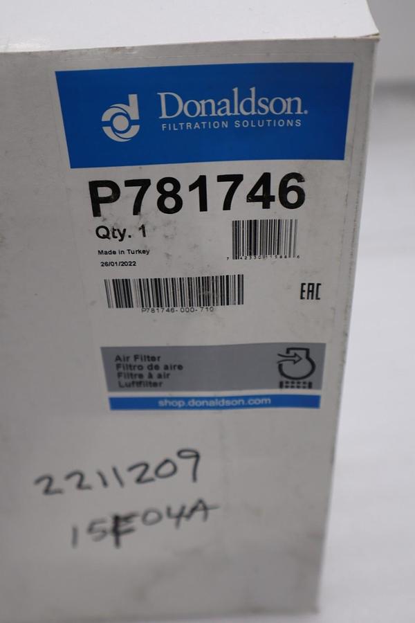 Used NEW OPEN BOX DONALDSON P781746 AIR FILTER STK H335