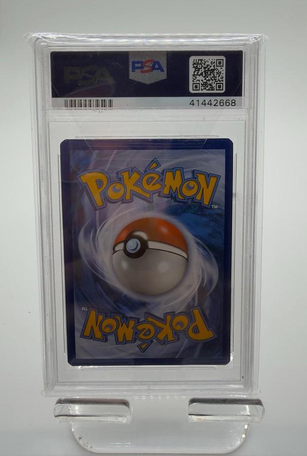 Used 2017 POKEMON SUN & MOON BLACK STAR PROMOS #SM35 ESPEON GX-HOLO PSA 10 LOW POP