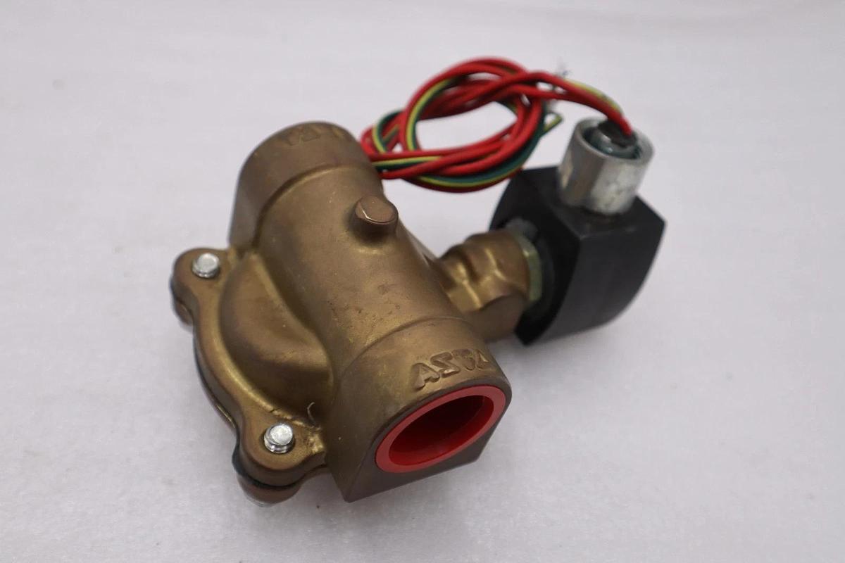 Used NEW ASCO REDHAT EF8210G004 110/120V 5-150PSI 1" STOCK K2105CC