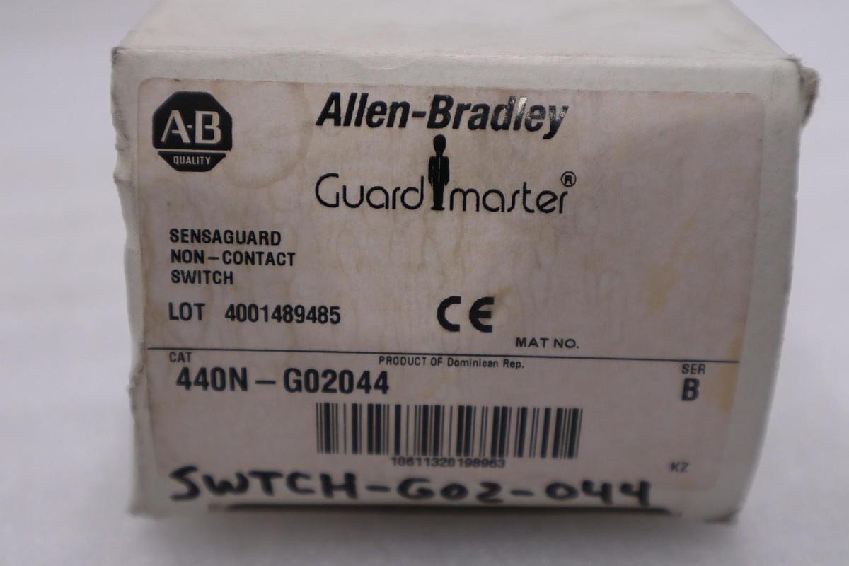 Used NEW OPEN BOX AB Allen Bradley 440N-G02044 Guardmaster Safety Switch STK GF119A