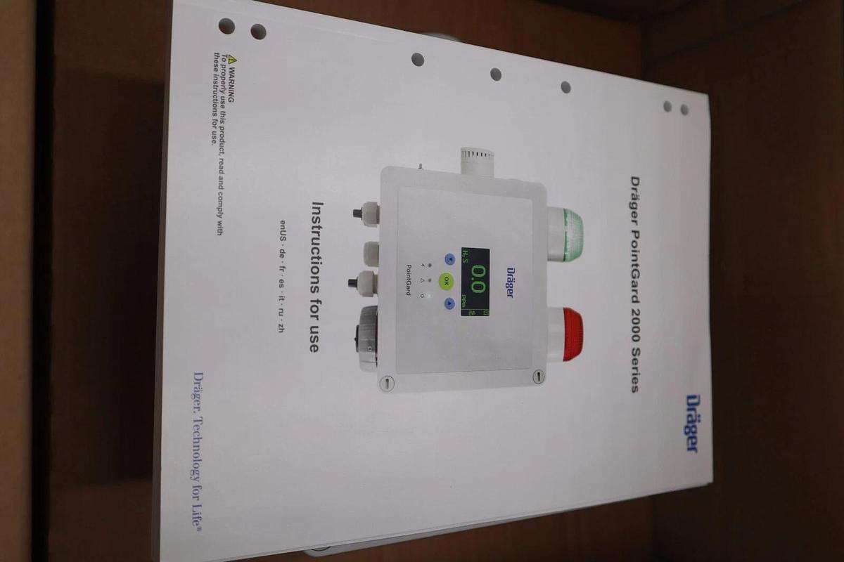 Used DRAGER PointGard 2700/2720 IR AC REMOTE - 3706858 NEW IN BOX STOCK G340