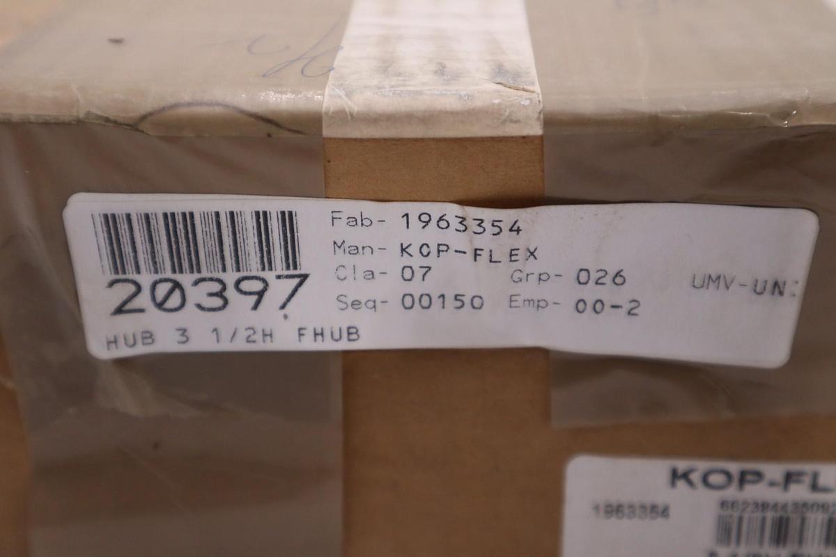 KOP-FLEX 1963354 3 1/2H FHUB - NEW IN BOX - STOCK SGF123