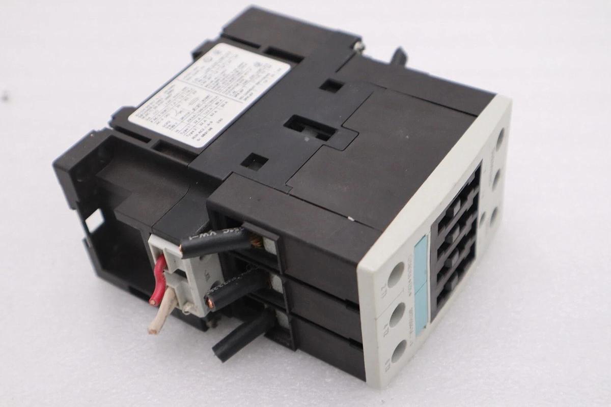 Used SIEMENS 3RT1034-1AK60 CONTACTOR COIL 120 VAC 25 HP 45 AMP STOCK K-45-A