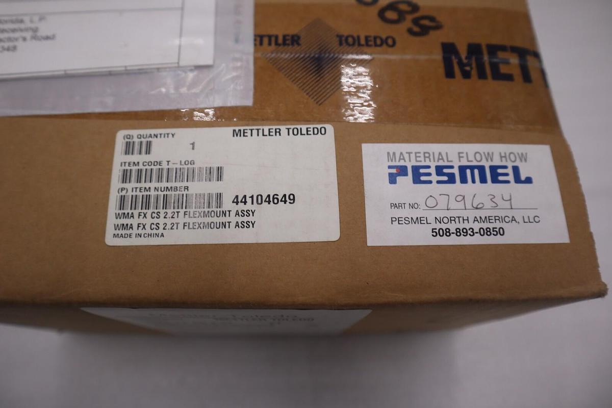 Used Mettler Toledo Flexmount WMA FF CS 2.2T w/ 0745A Load Cell NEW STOCK #G454
