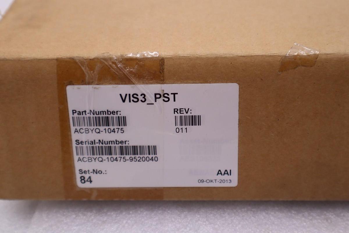 Used USED ADVANTEST VIS3_PST ACBYQ-10475 REV 013 STOCK #2868
