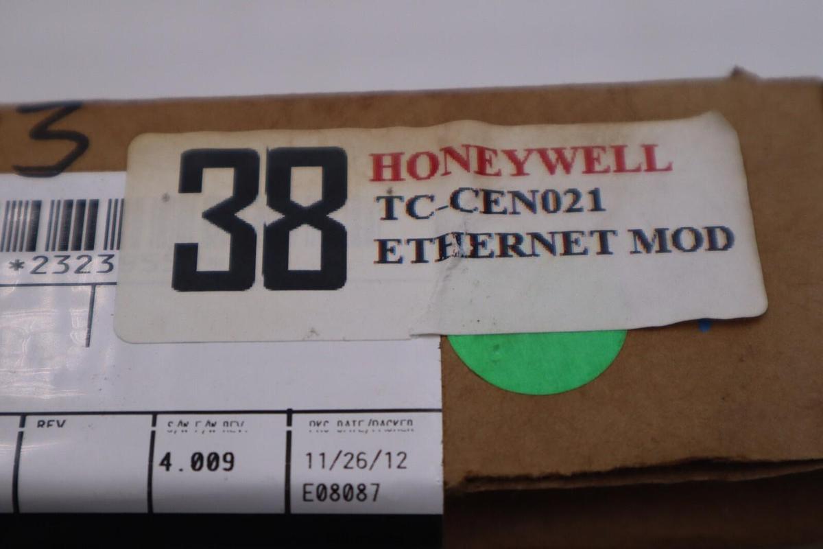 HONEYWELL TC-CEN021 / TCCEN021 ETHERNET MODULE 10/100MB STOCK G549