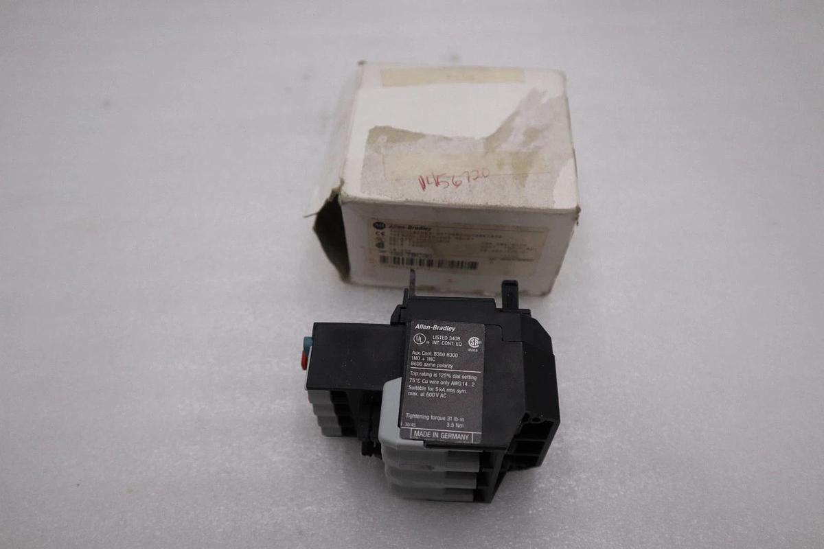 NEW OPEN BOX AB Allen-Bradley Thermal Overload RELAY CAT 193-TBC30 SER A -H1048A