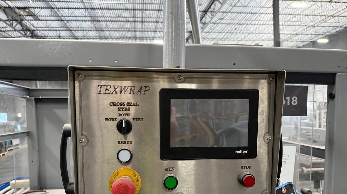 Used 36" TEXWRAP MODEL 3618ISSR SIDE SEAL AND STE-1348OCS HEAT TUNNEL SYSTEM 2021
