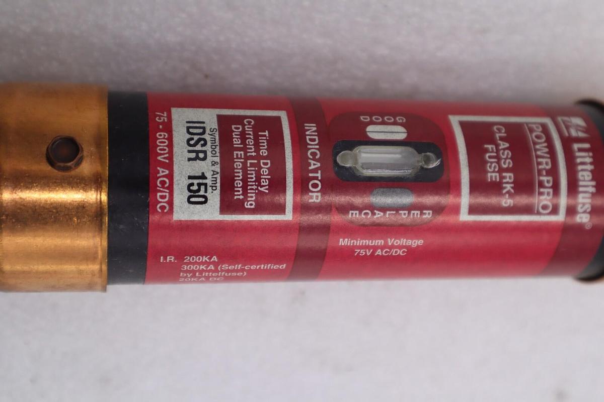 Used NEW OPEN BOX Littelfuse IDSR150 IDSR-150 150A Fuse STOCK K-3081