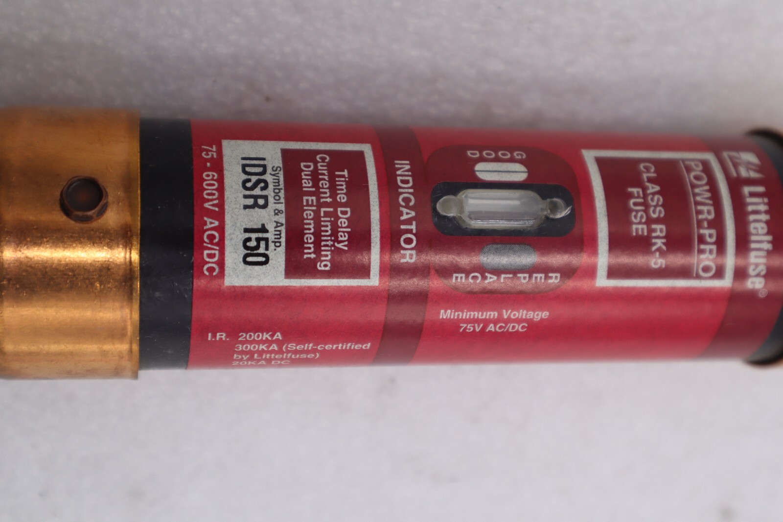 Used NEW OPEN BOX Littelfuse IDSR150 IDSR-150 150A Fuse STOCK K-3081