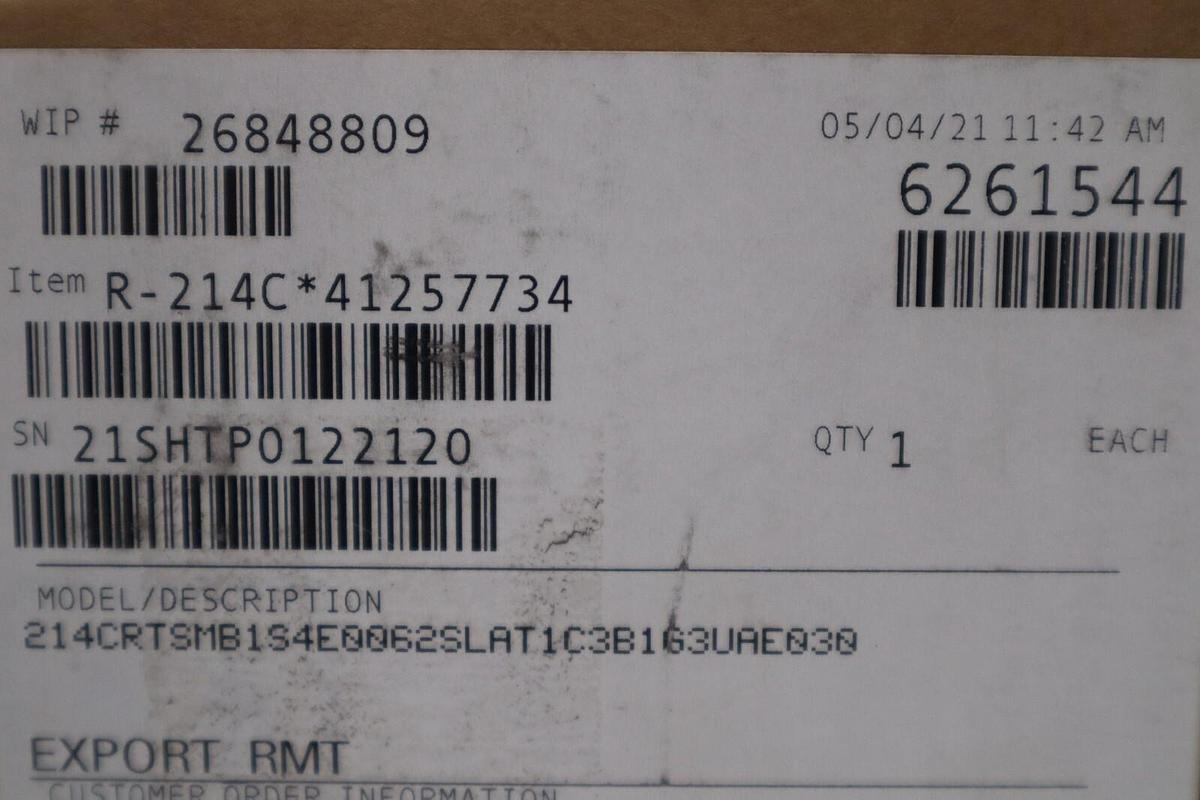 Rosemount 214C Temperature Sensor 214CRWSMB1S4E0152SLFAE030XW NEW STOCK G118