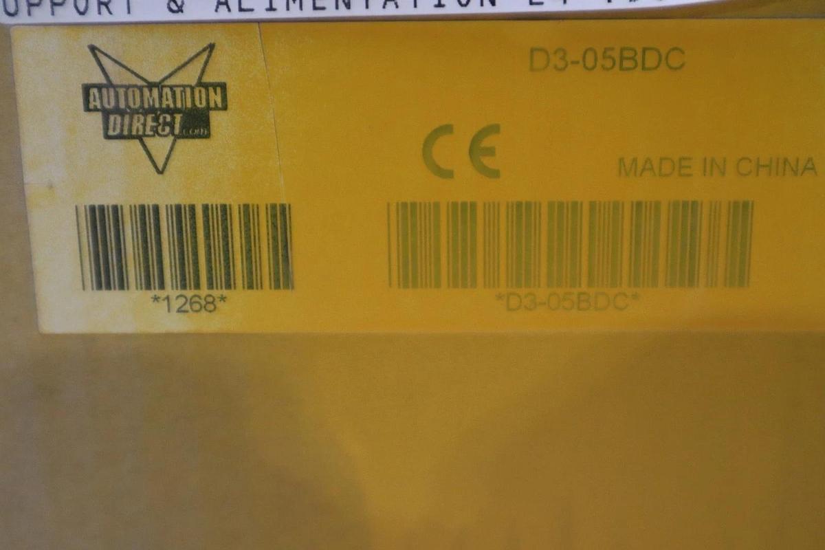 Used Direct Logic DL305 / D3-05BDC NEW PLC DIRECT UNIT IN BOX STOCK SGF-146