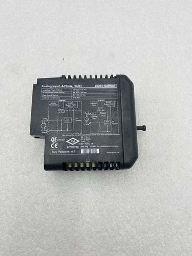 Used EMERSON DELTAV KJ3002X1-BA1 AI 8 CHANNEL 4-20MA HART CARD #K-2512
