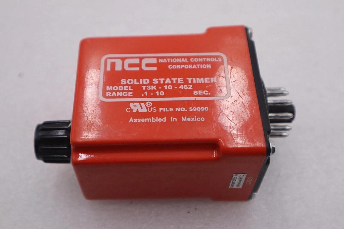 Used NCC T3K-10-462 Solid State Timer STOCK K-2799