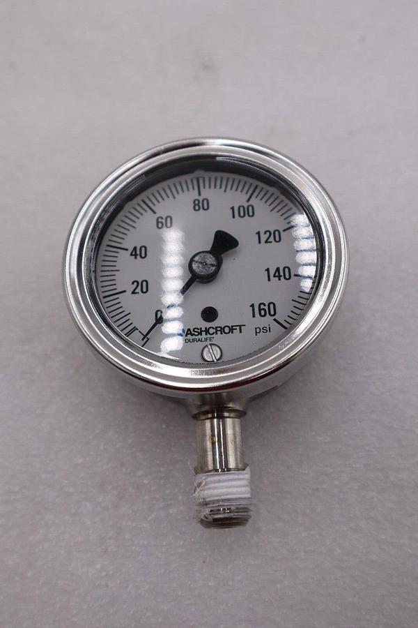 Used Ashcroft 10146106-60 Pressure Gauge #K-2242