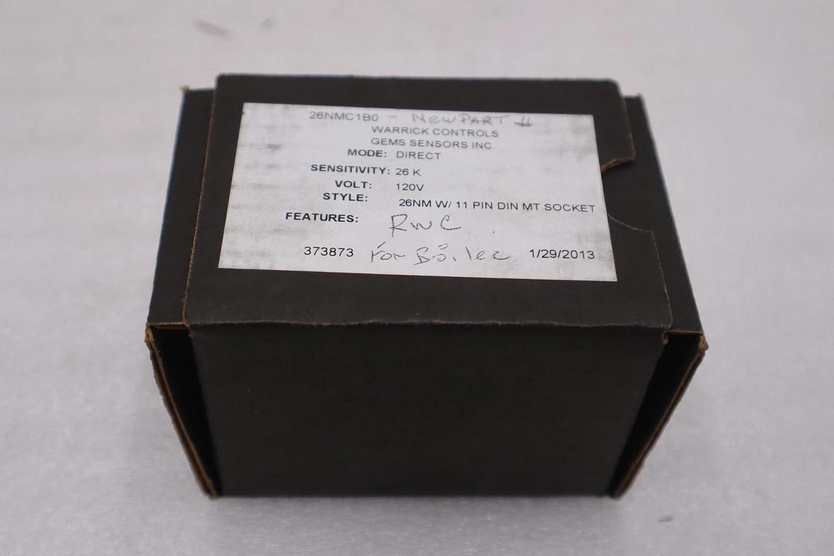 NEW OPEN BOX Warrick Controls 26NMC1B0 Liquid Level Relay STK K3978CC