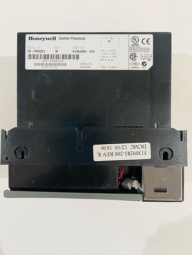 Used HONEYWELL TK-PRS021 REV. M F/W. REV P CONTROL PROCESSOR C200 #K-451