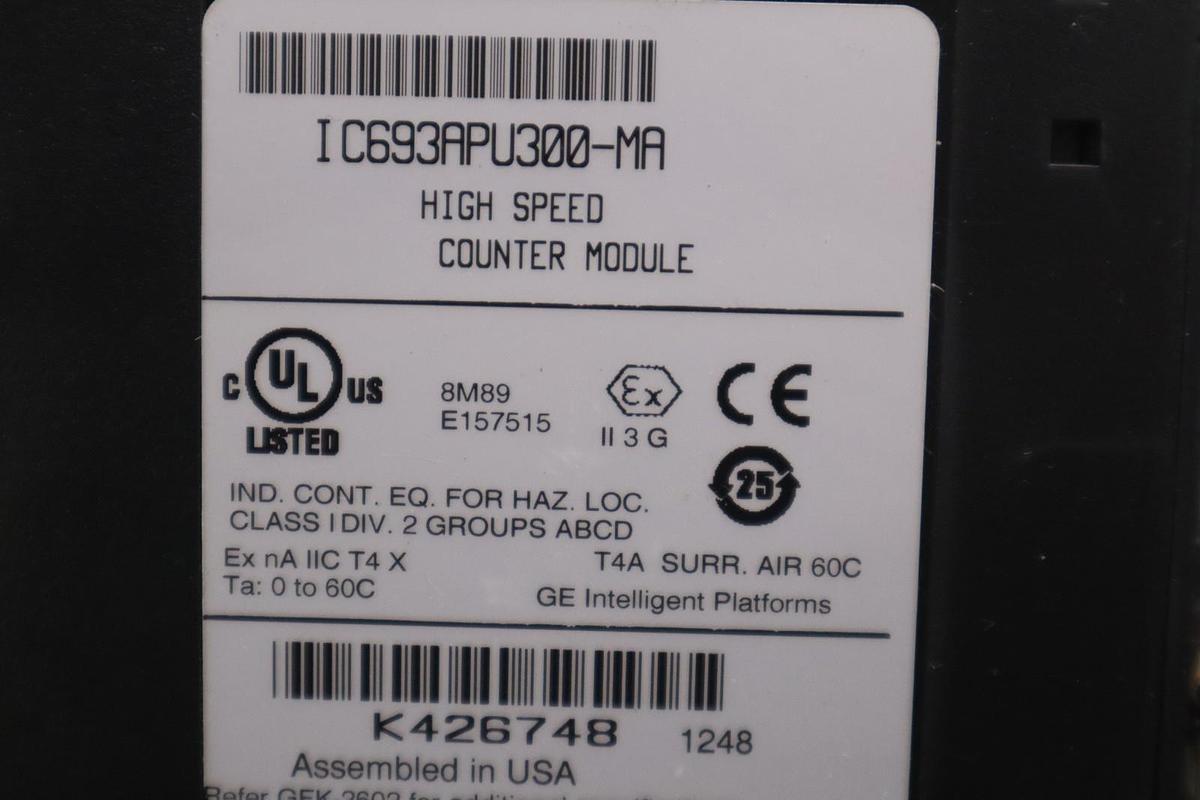 Used GE Fanuc IC693APU300-MA MODULE STOCK 5362