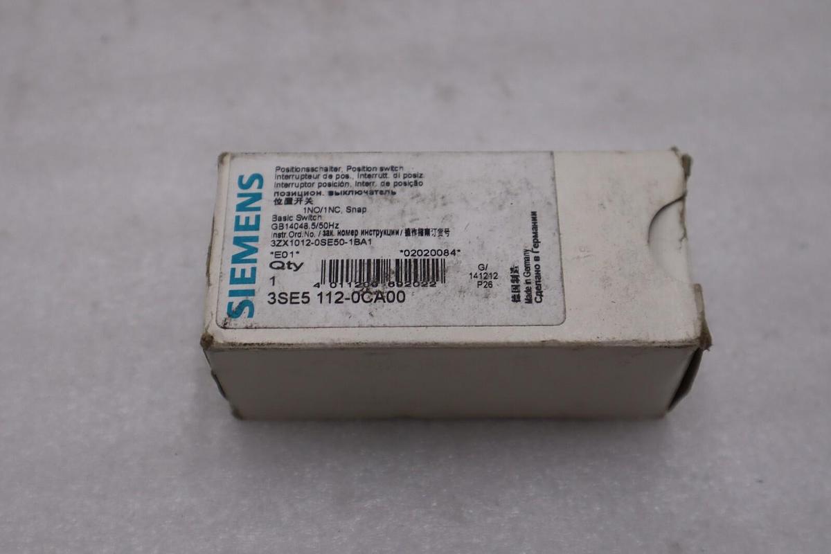 SIEMENS 3SE5112-0CA00 Switch (FIVE AVAILABLE) NEW IN BOX STOCK H247A