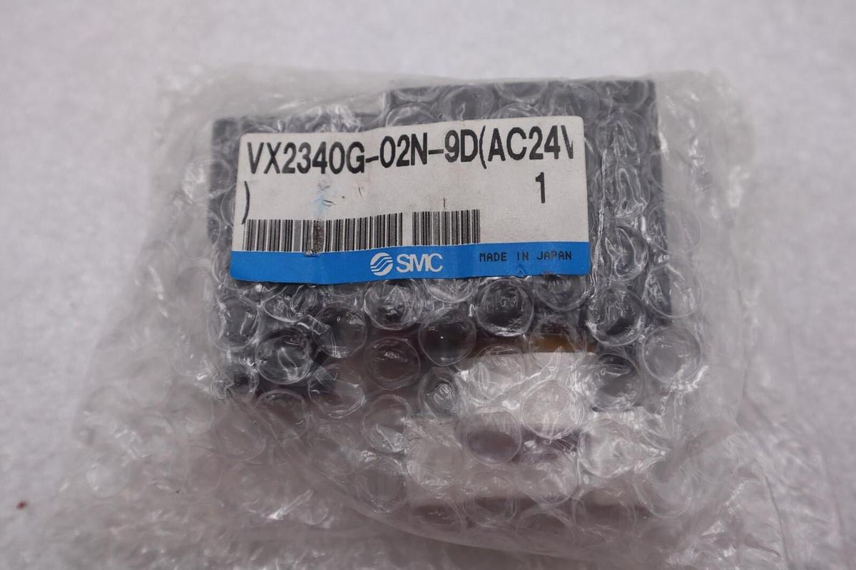 Used NEW SMC GENUINE PART VX2340G-02N-9D AC24V (38 AVAILABLE) STOCK 1775-A