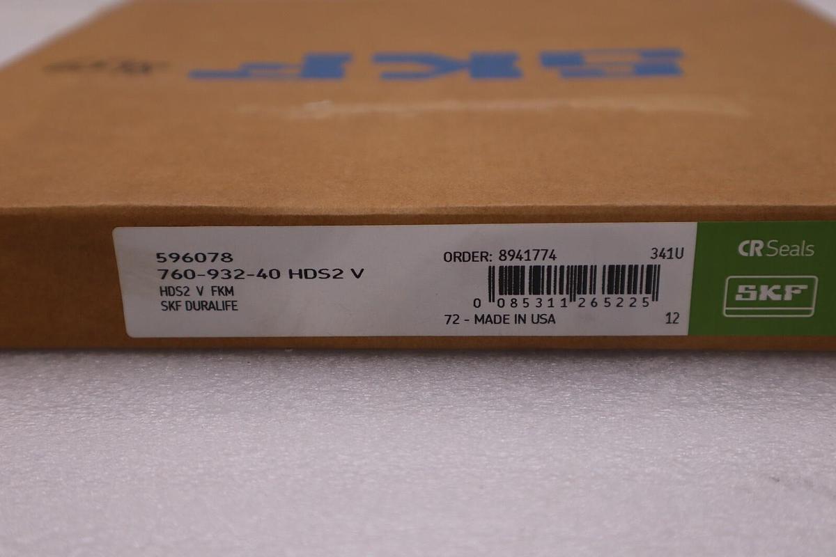 CR (SKF) Radial Shaft Seal 596078 NEW IN BOX STOCK (FIVE AVAILABLE) 1455B