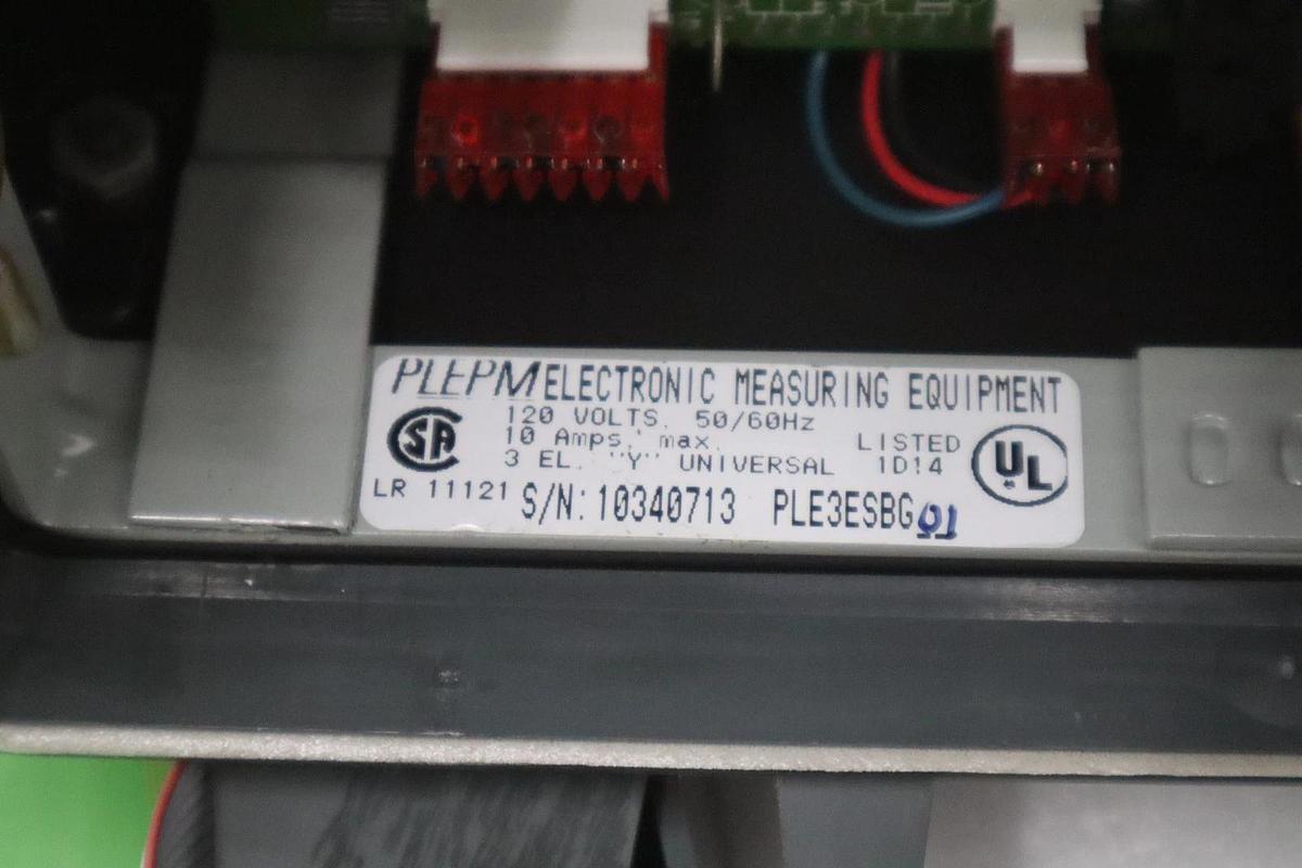 Used General Electric PLE3ESBG01  Electronic Power Meter Power Leader - STOCK GF737
