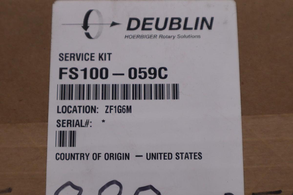 New DEUBLIN FS100-059C Steam Joint Service Kit NEW IN BOX STOCK GF-1247