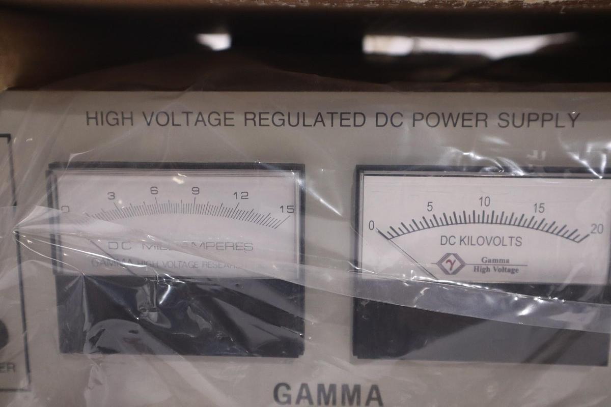Used GAMMA HIGH VOLTAGE RESEARCH HV POWER SUPPLY RR20-15P/VOL/VOV NEW STOCK GF-1375