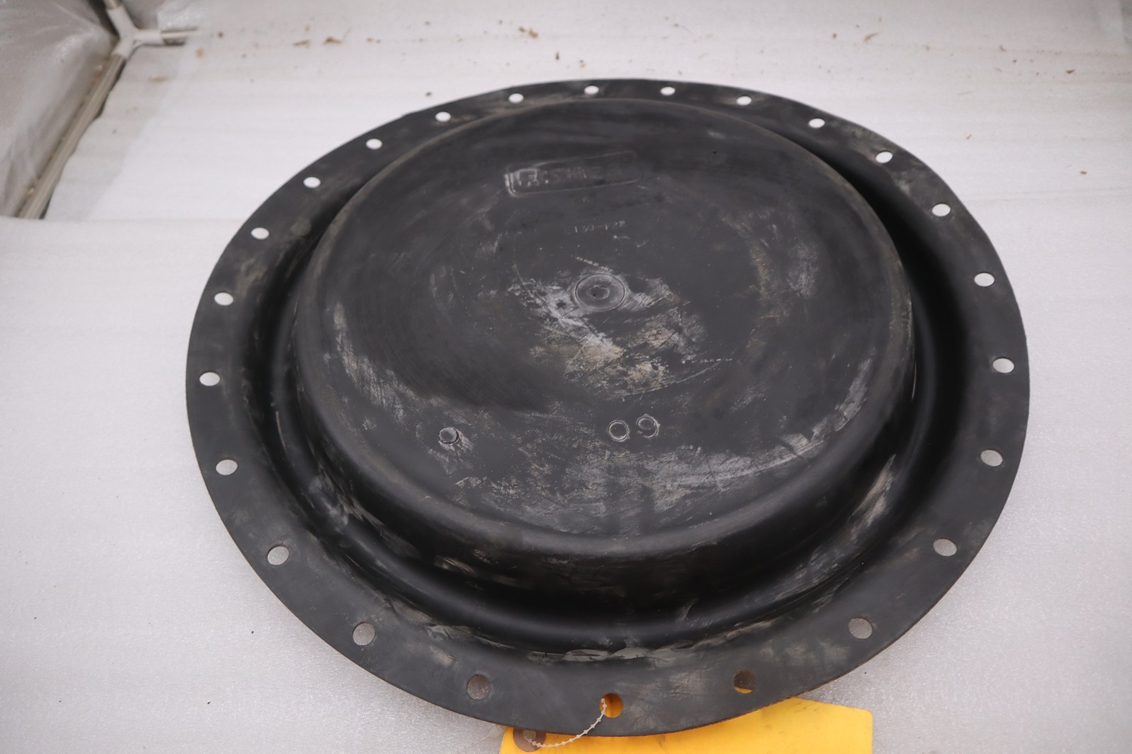 Used NEW Fisher 2E859702202 DIAPHRAGM, NITRILE, TYPE 657 SIZE 46/60/76 STOCK 126A