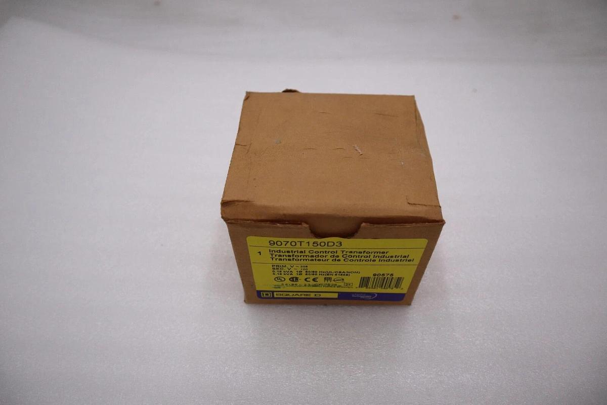 NEW OPEN BOX Square D 9070T150D3 Transformer STOCK H477A