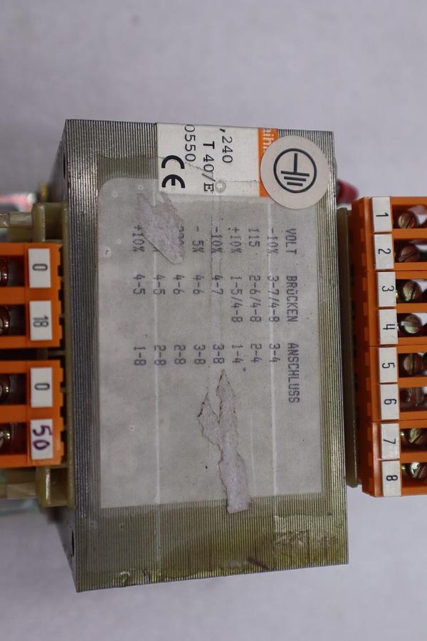 Used BURKLE & SCHOCK D-70565 TRANSFORMER TYPE ER3245 * USED * STOCK 612-A