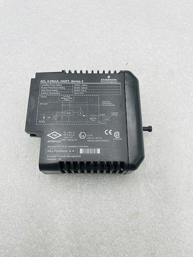 Used EMERSON DELTAV KJ3221X1-BA1 AO CARD 8 CH 4-20 MA HART SER 2 #K-2524