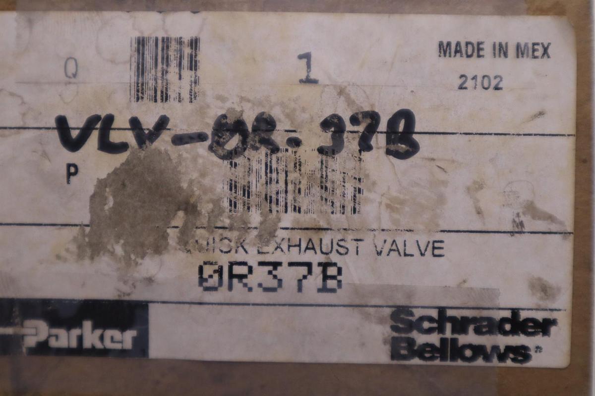 PARKER 0R37B 150PSI 3/8" - NEW IN BOX - STOCK GF592A