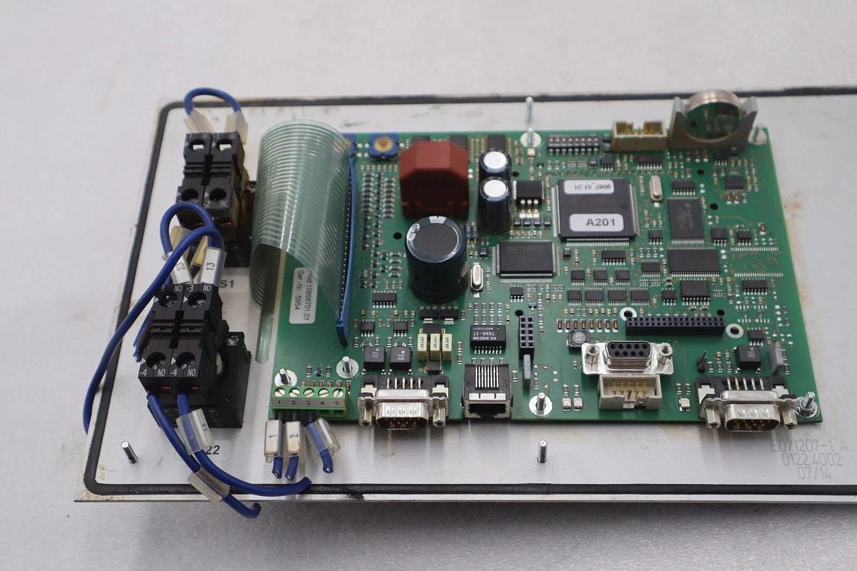 Used SCA SCHUCKER E071207-1 A CONTROL BOARD STOCK #3309