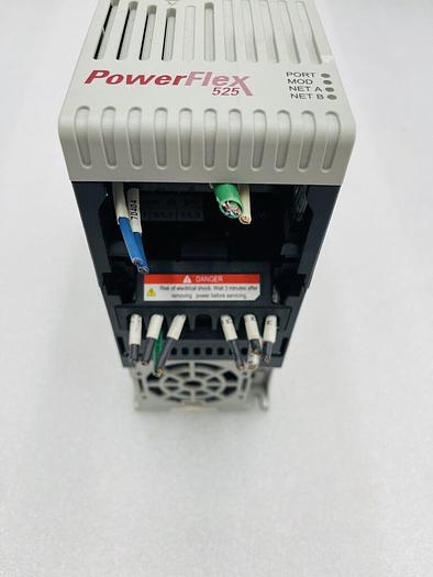 Used ALLEN BRADLEY 25B-D4P0N104 POWERFLEX 525 1.5kW/2.0HP STOCK 1095