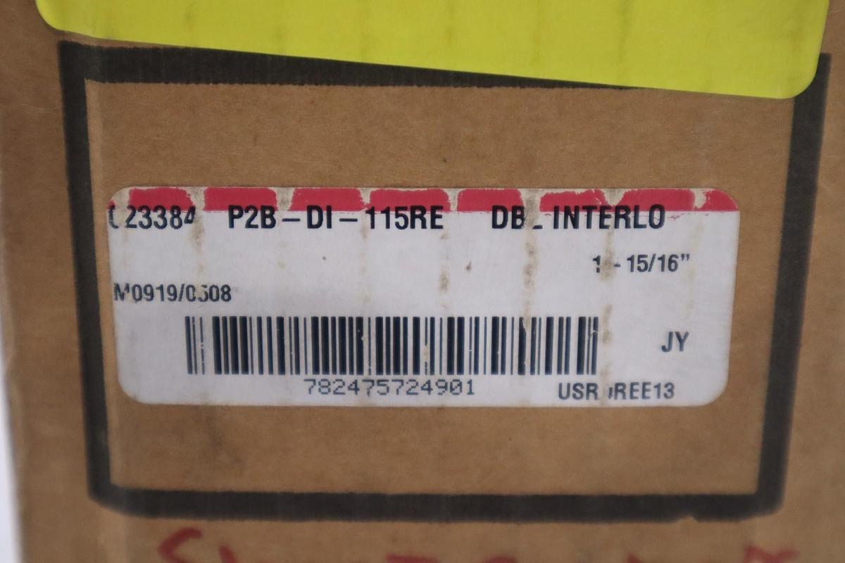 New Dodge P2B-DI-115RE/ 023384 Double Interlock Pillow Block STOCK 5222CC