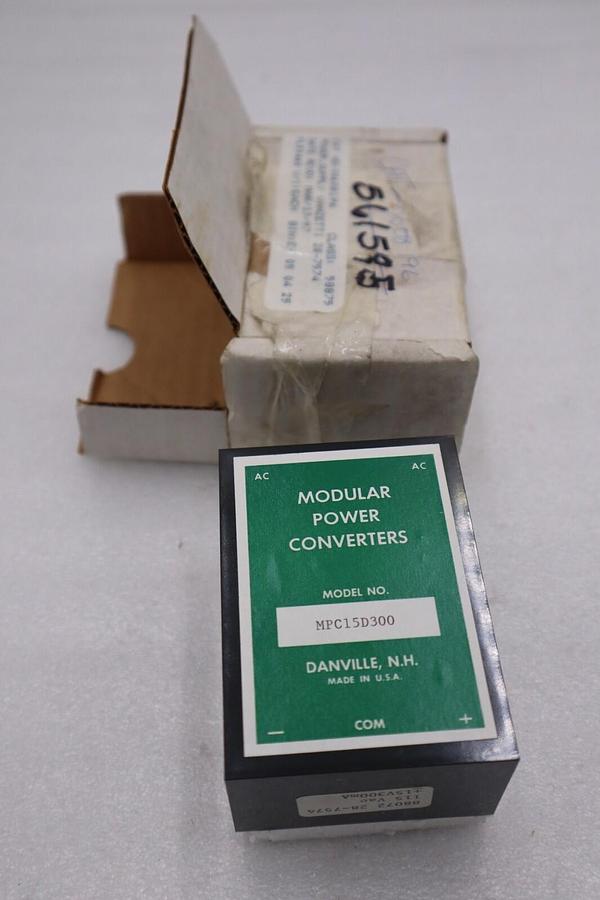 Used NEW OPEN BOX MODULAR POWER CONVERTER MPC15D300 STOCK G891A