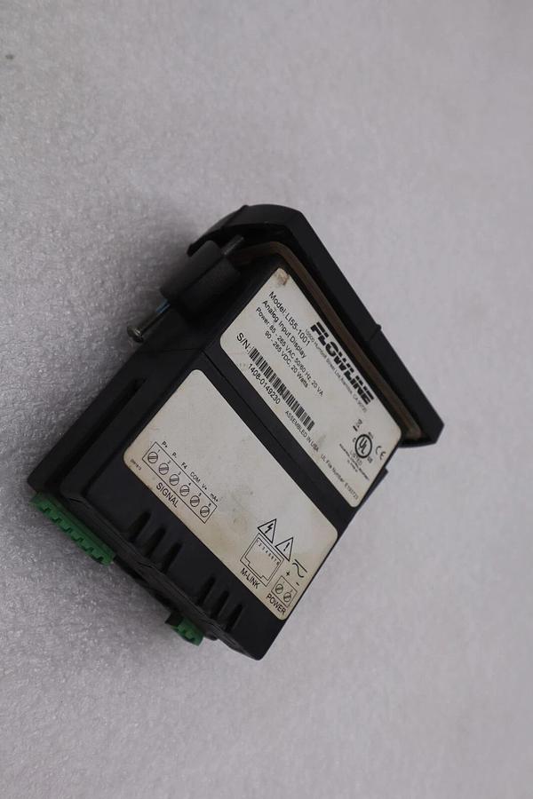 Used FLOWLINE LI55-1001 ANALOG INPUT DISPLAY PANEL METER STOCK K-2560-B