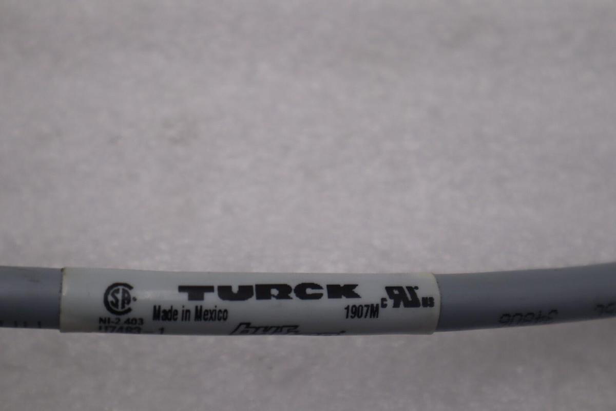 Used Turck 5 pin devicenet CAN cable RSC WKC 578-1M U7483-1 1m STOCK K-3924