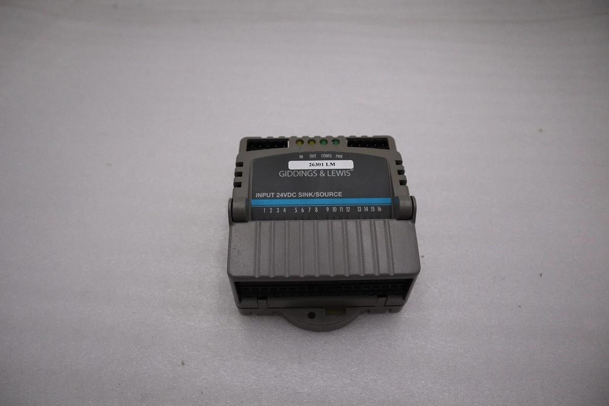 Used Giddings & Lewis M.1300.7372 R1 Input Module 24VDC SINK/SOURCE STOCK 5179A