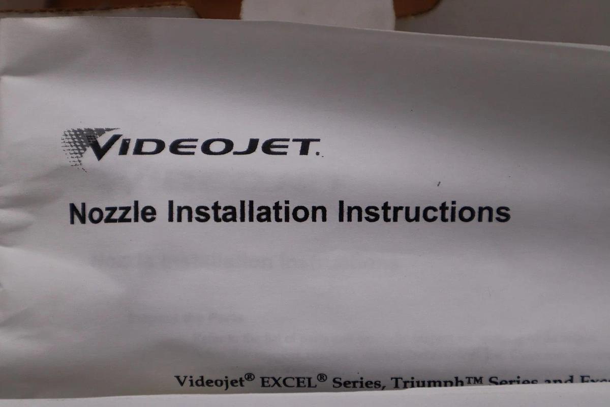 Used NEW OPEN BOX VIDEOJET SP371675 / SP371675 MICRON NOZZLE STK H1127A