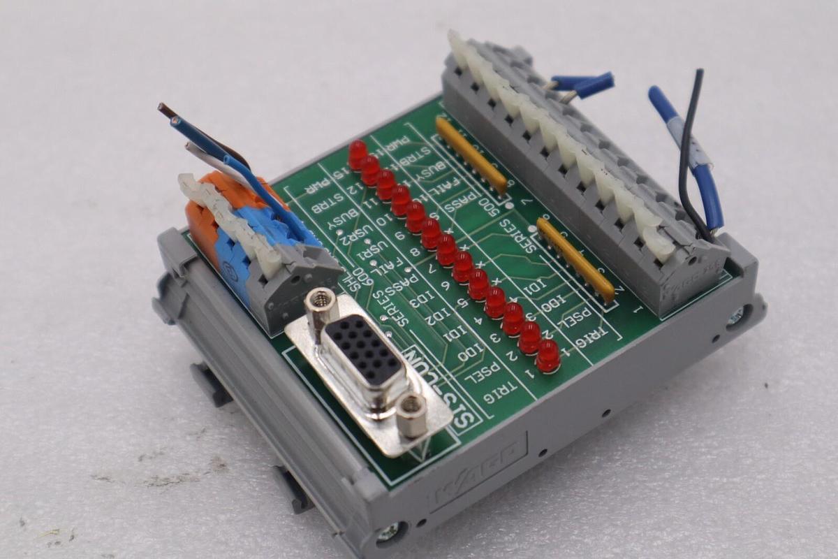 Used Wago SIS-CON 500 600 Series Breakout Module STOCK B-1364