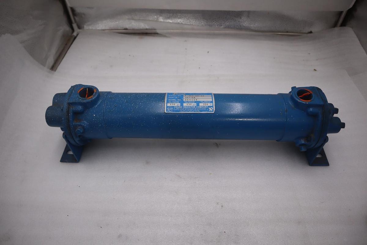 Used YOUNG TOUCHSTONE F 302 EY 4P HEAT EXCHANGER F-302-EY-4P - NEW - STOCK GF625A