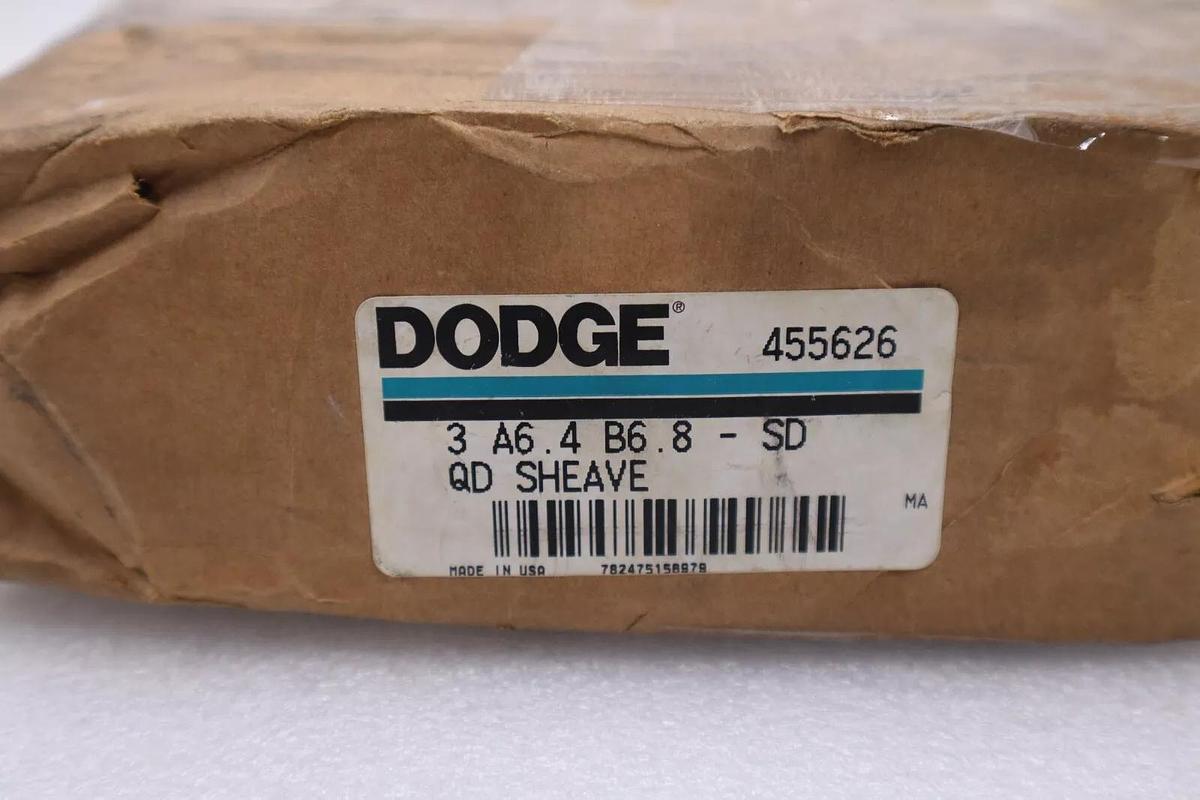 Dodge 455626 Sheave 3A6.4B6.8-SD STOCK 2961C